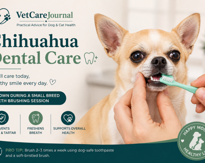 Chihuahua Dental Care shown during a small breed teeth brushing session
